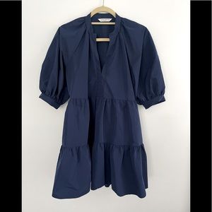 AMANDA UPRICHARD, PUFF SLEEVE MINI DRESS